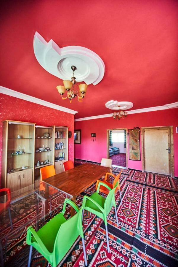 Bedouin Pink Ecohouse Bed and Breakfast Wadi Musa Exterior foto