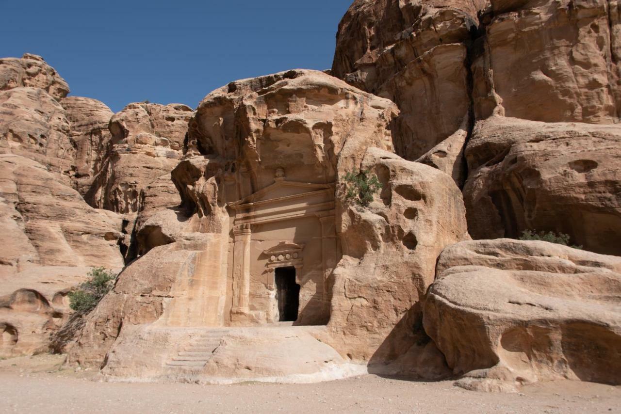 Bedouin Pink Ecohouse Bed and Breakfast Wadi Musa Exterior foto